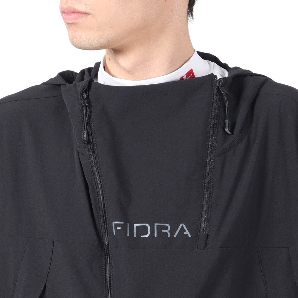 フィドラ（FIDRA）（メンズ）ゴルフウェア アウター 撥水 冷感 パーカー フーディーブルゾン FV5RTY15 BLK
