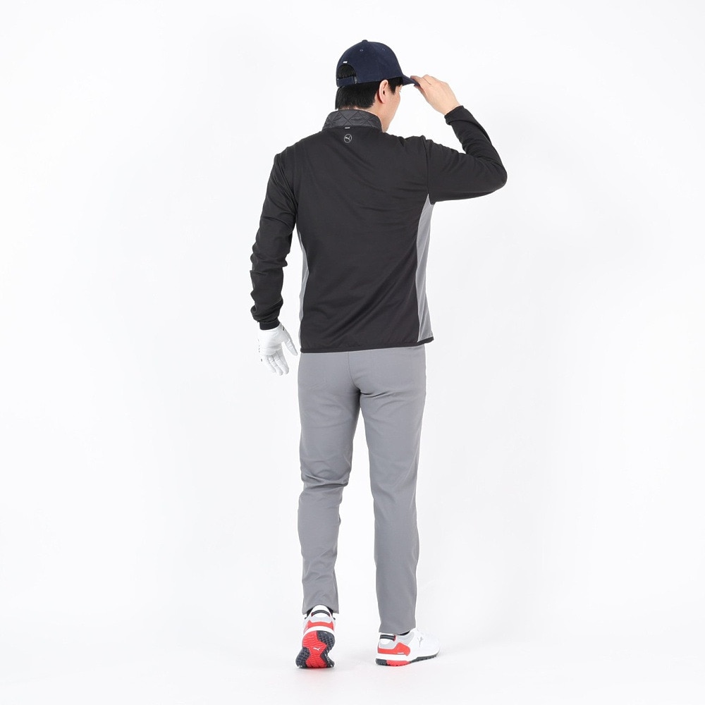 プーマ（PUMA）（メンズ）ゴルフウェア アウター フロスト キルテッド ジャケット 623165-01