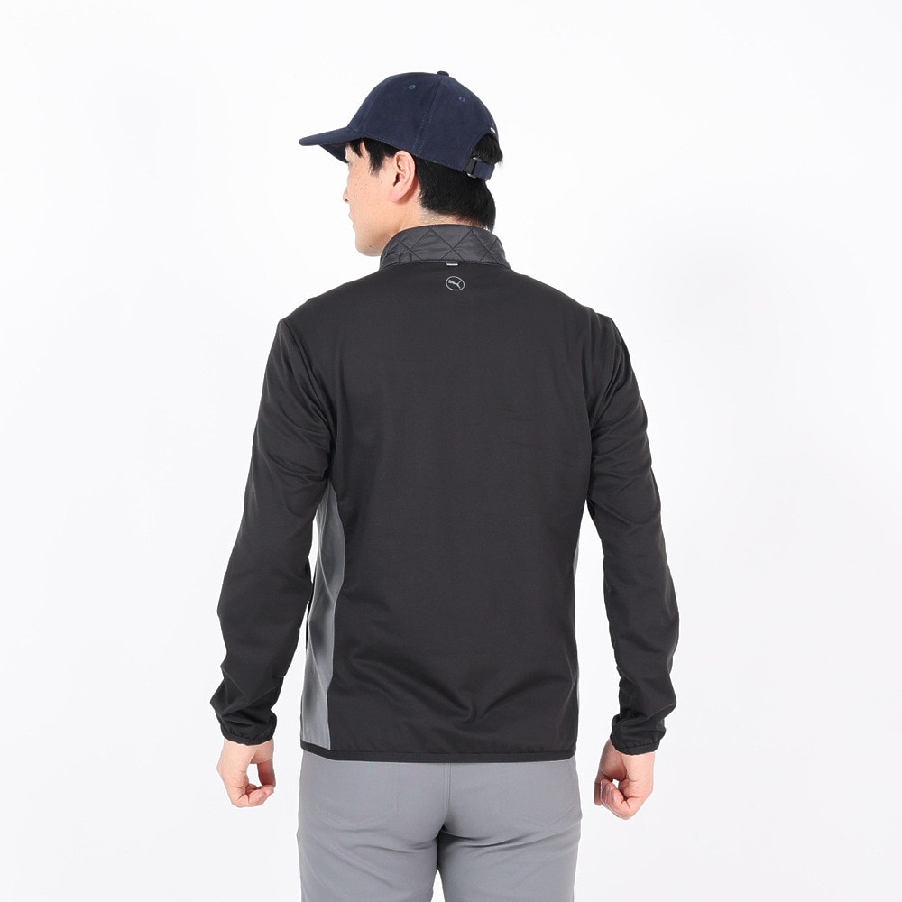 プーマ（PUMA）（メンズ）ゴルフウェア アウター フロスト キルテッド ジャケット 623165-01