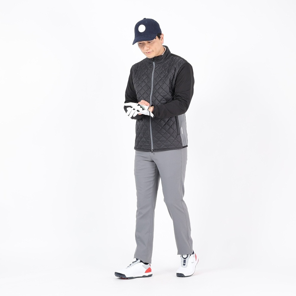 プーマ（PUMA）（メンズ）ゴルフウェア アウター フロスト キルテッド ジャケット 623165-01