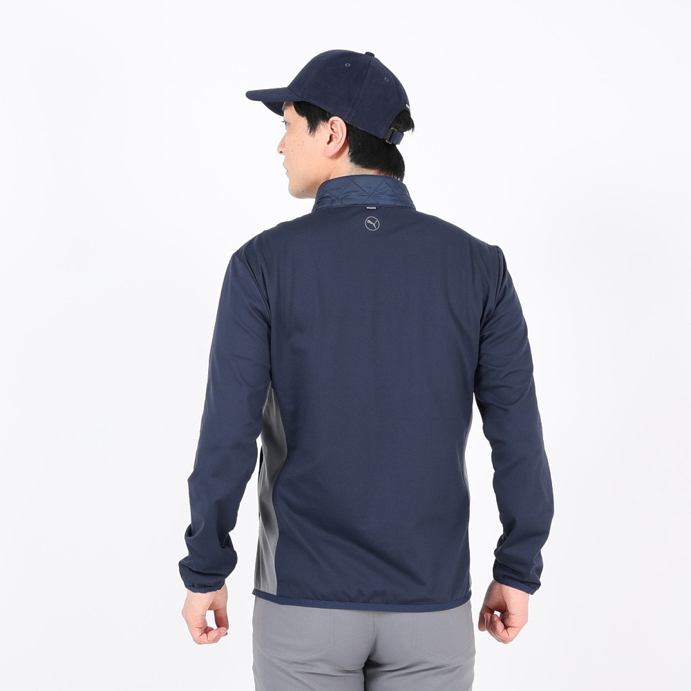 プーマ（PUMA）（メンズ）ゴルフウェア アウター フロスト キルテッド ジャケット 623165-02