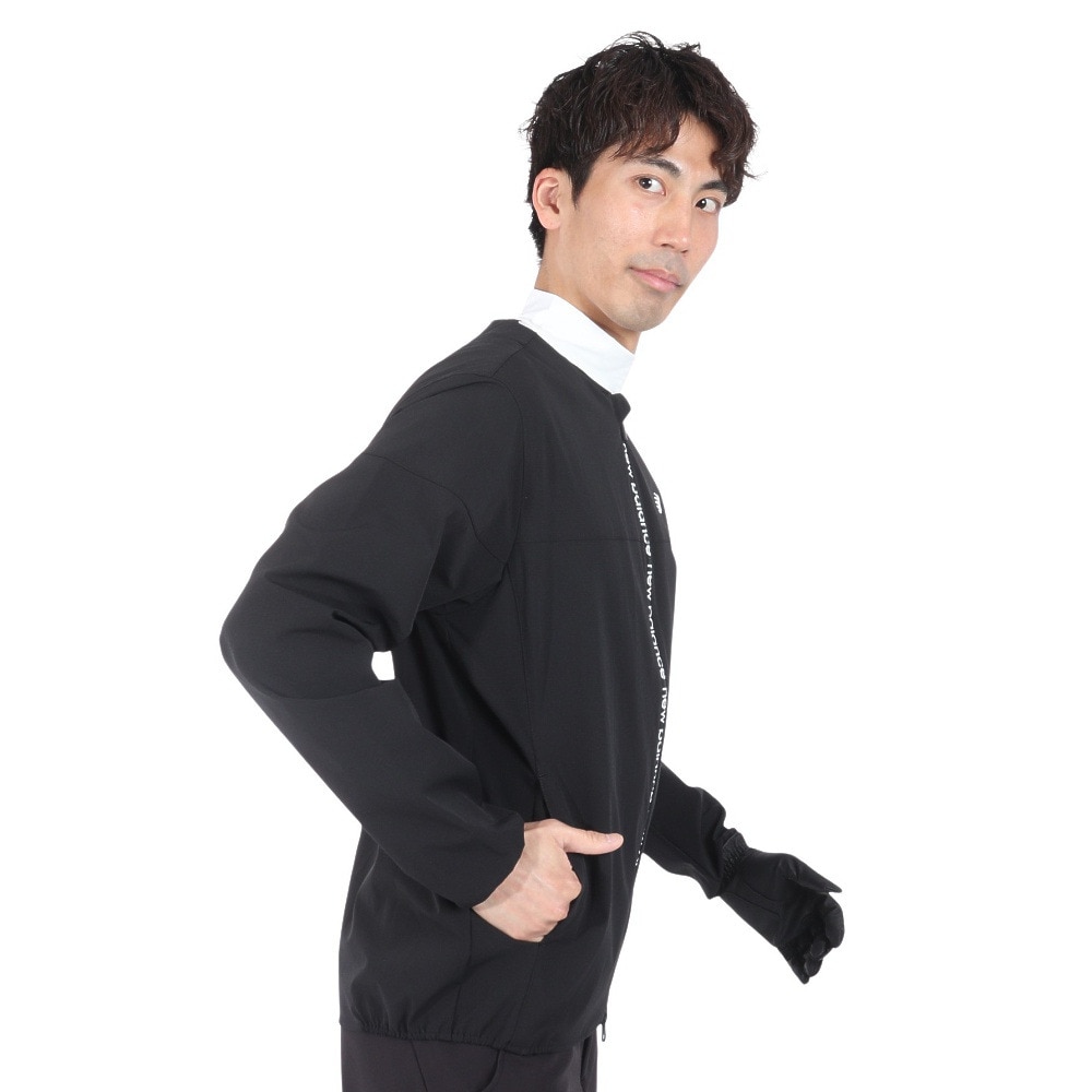 ニューバランス（new balance）（メンズ）ゴルフウェア アウター FULL ZIP COLLARLESS ブルゾン 012-4120003-010