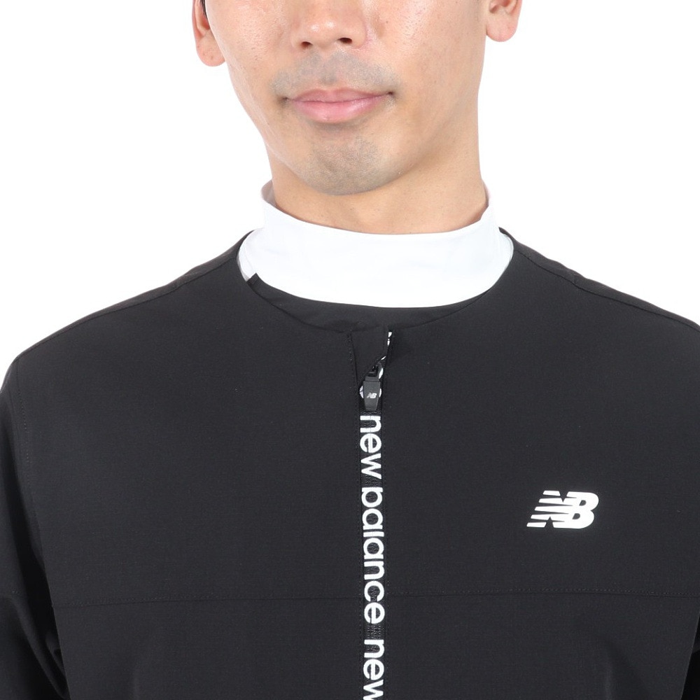 ニューバランス（new balance）（メンズ）ゴルフウェア アウター FULL ZIP COLLARLESS ブルゾン 012-4120003-010