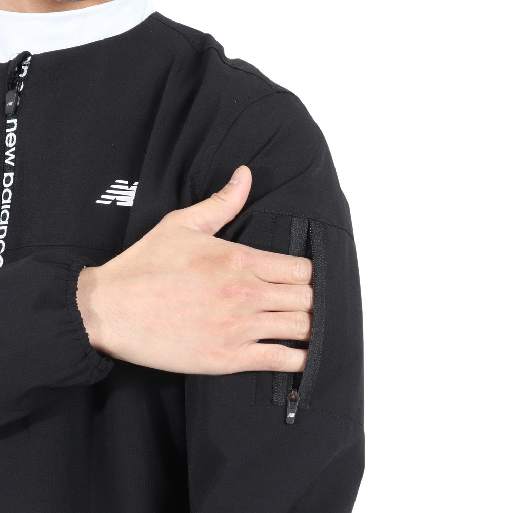 ニューバランス（new balance）（メンズ）ゴルフウェア アウター FULL ZIP COLLARLESS ブルゾン 012-4120003-010