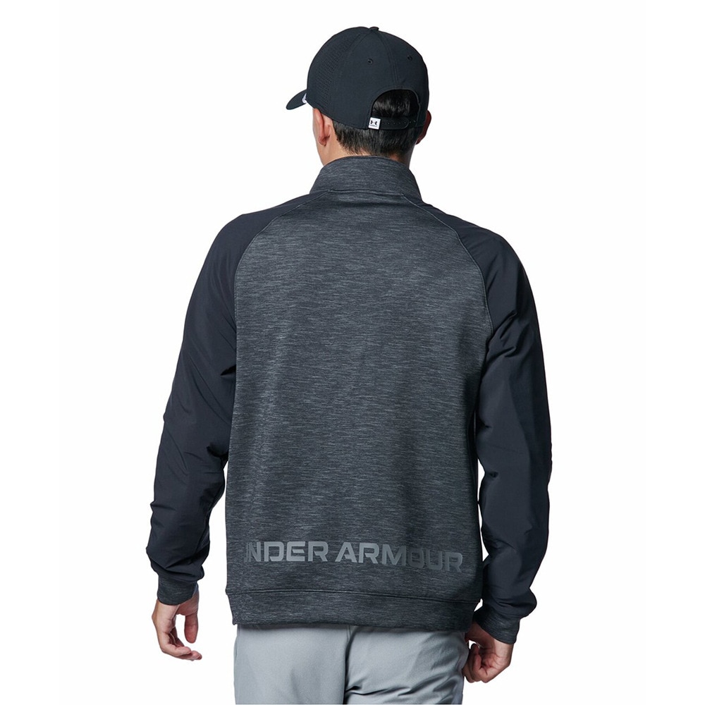 アンダーアーマー（UNDER ARMOUR）（メンズ）ゴルフウェア アウター DriveKnit フルジップジャケット 1388317 001