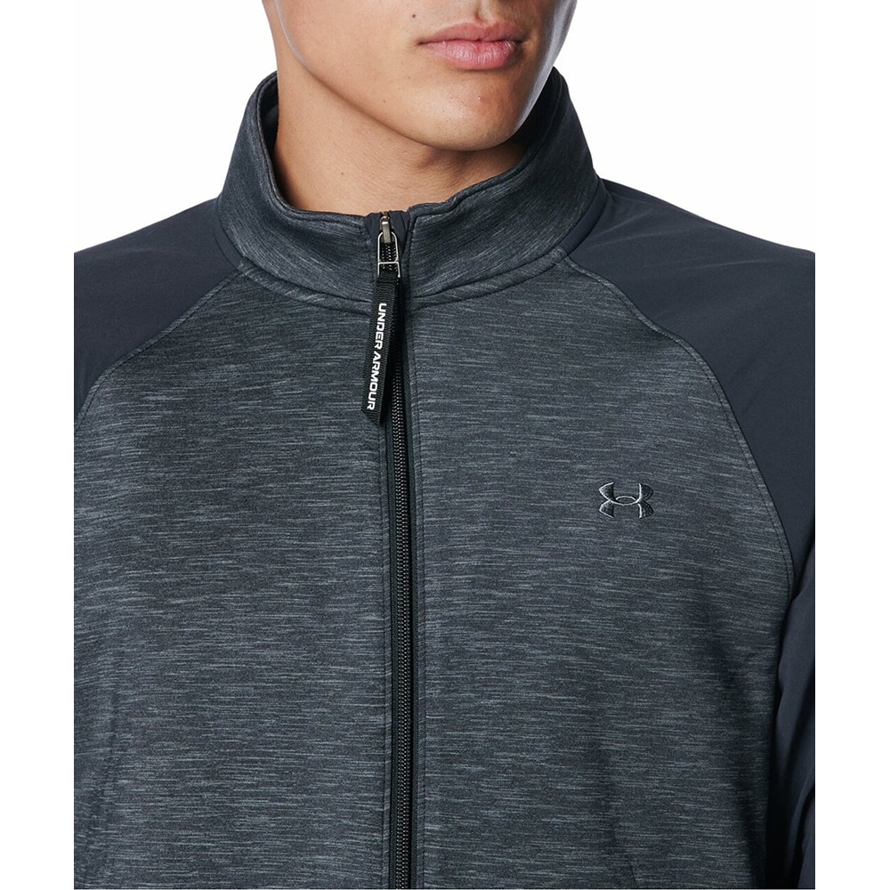 アンダーアーマー（UNDER ARMOUR）（メンズ）ゴルフウェア アウター DriveKnit フルジップジャケット 1388317 001