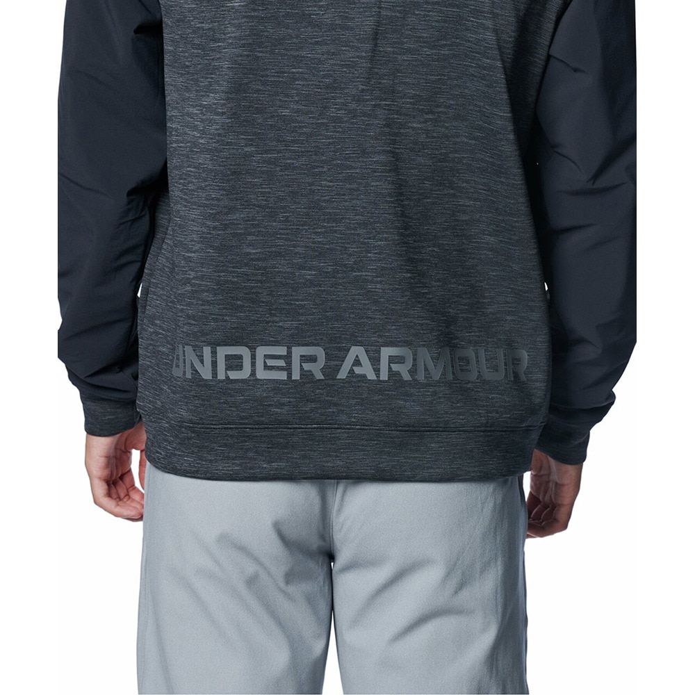 アンダーアーマー（UNDER ARMOUR）（メンズ）ゴルフウェア アウター DriveKnit フルジップジャケット 1388317 001