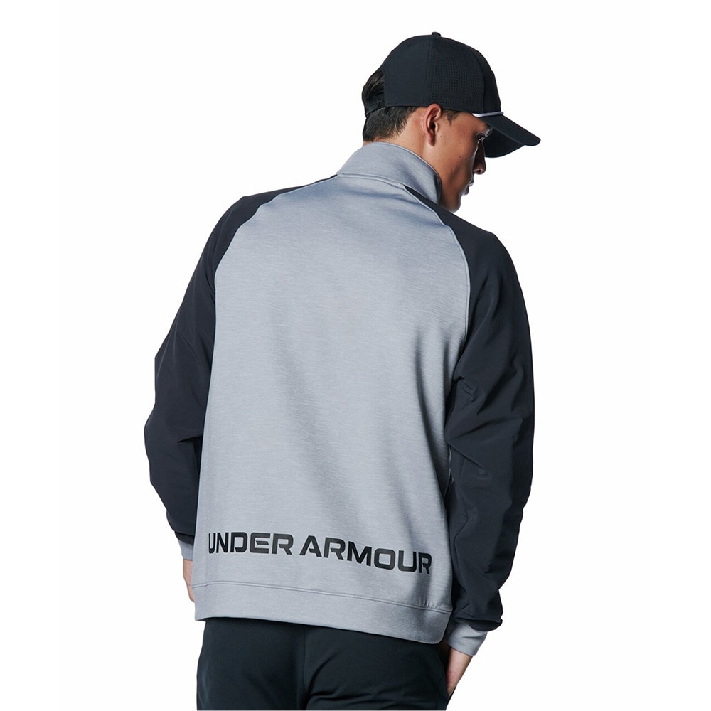 アンダーアーマー（UNDER ARMOUR）（メンズ）ゴルフウェア アウター DriveKnit フルジップジャケット 1388317 035