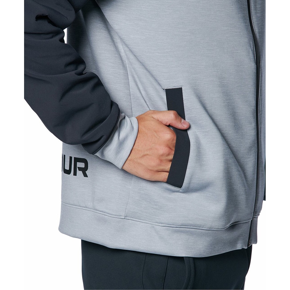 アンダーアーマー（UNDER ARMOUR）（メンズ）ゴルフウェア アウター DriveKnit フルジップジャケット 1388317 035