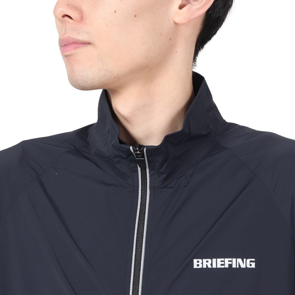 ブリーフィング（BRIEFING）（メンズ）ゴルフウェア アウター 撥水 防風 ストレッチブルゾン BRM241M04-010