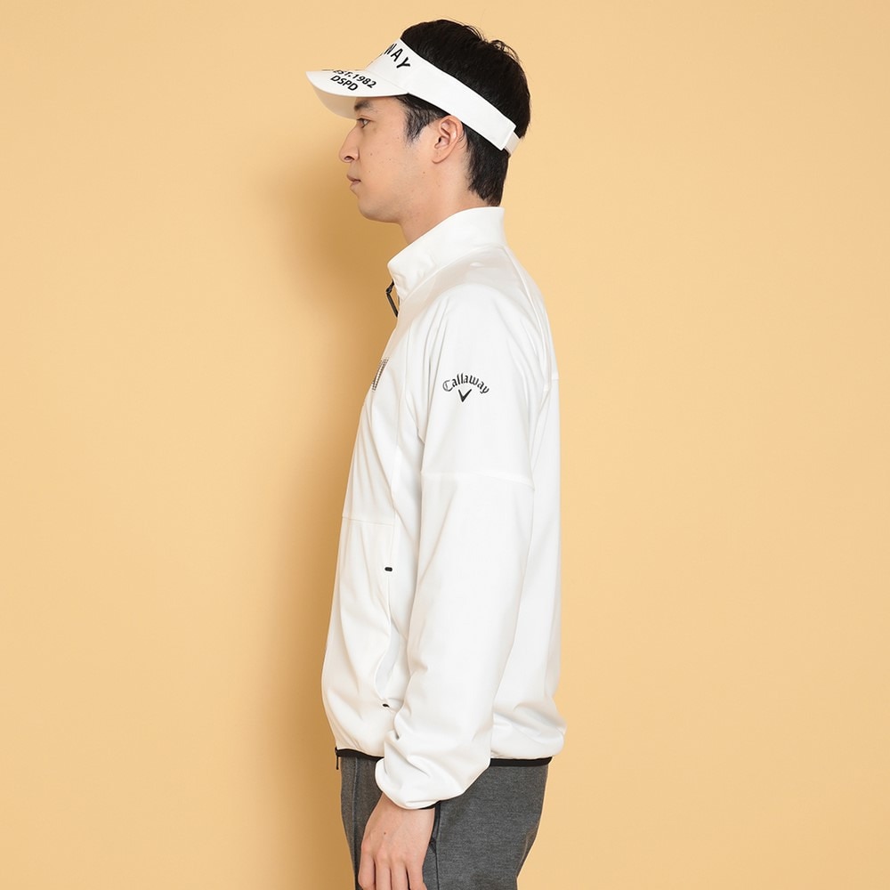 キャロウェイ（CALLAWAY）（メンズ）ゴルフウェア アウター 撥水 防風 スターストレッチフルジップブルゾン C24215100-1030