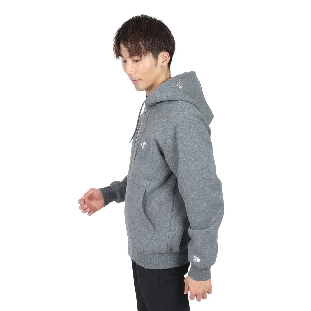 ニューエラ（NEW ERA）（メンズ、レディース）ゴルフウェア アウター 保温 テック スウェット フルジップフーディー 14327382