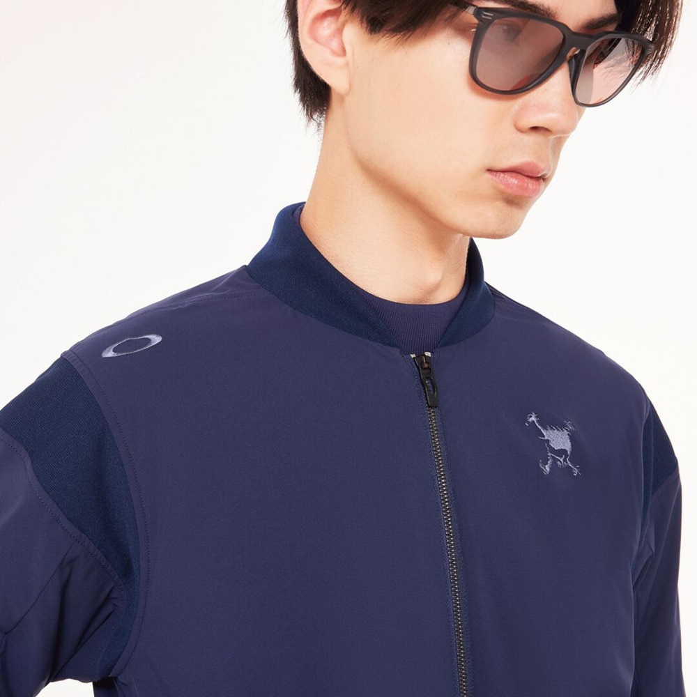 オークリー（OAKLEY）（メンズ）ゴルフウェア アウター 撥水 保温 SKULL PHASE LINI ジャケット FOA406945-67Z