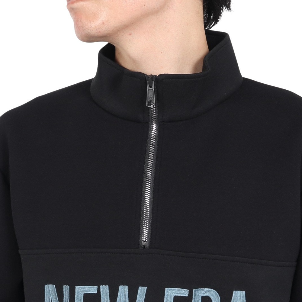 ニューエラ（NEW ERA）（メンズ、レディース）ゴルフウェア アウター 保温 テック スウェット ハーフジップ ジャケット 14326385