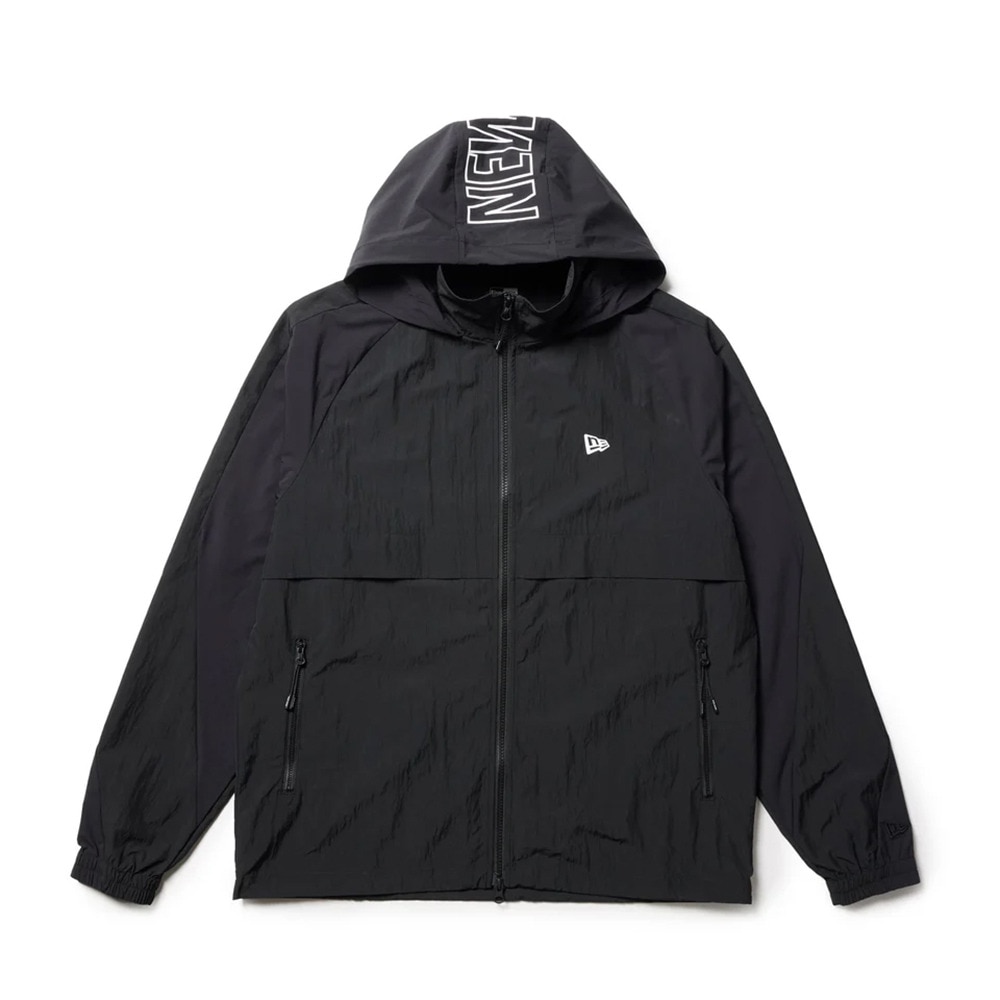 ニューエラ（NEW ERA）（メンズ）ゴルフウェア アウター 防風 撥水 ビルトイン フーディージャケット 14326438