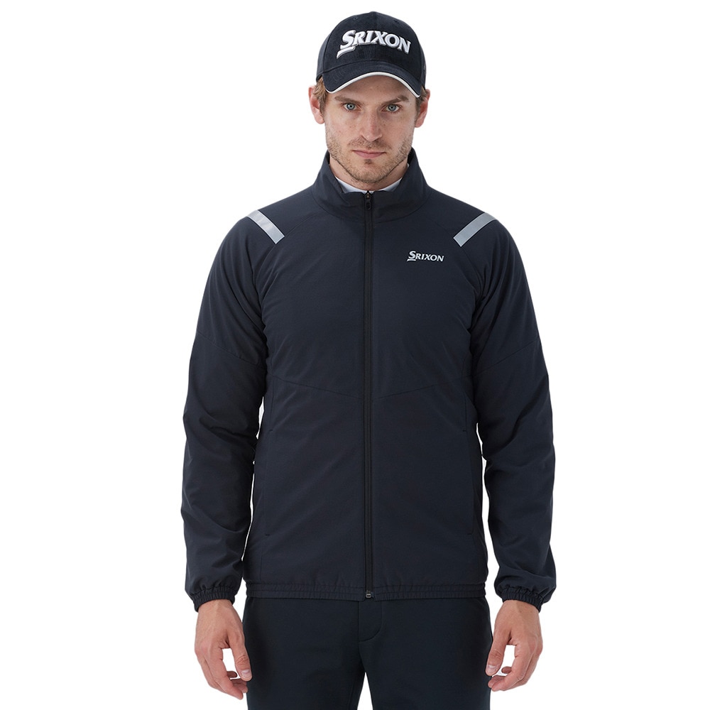 スリクソン（SRIXON）（メンズ）ゴルフウェア アウター 保温 ソロテックス×CPCP・ストレッチジャケット RG4FJK02M BK00