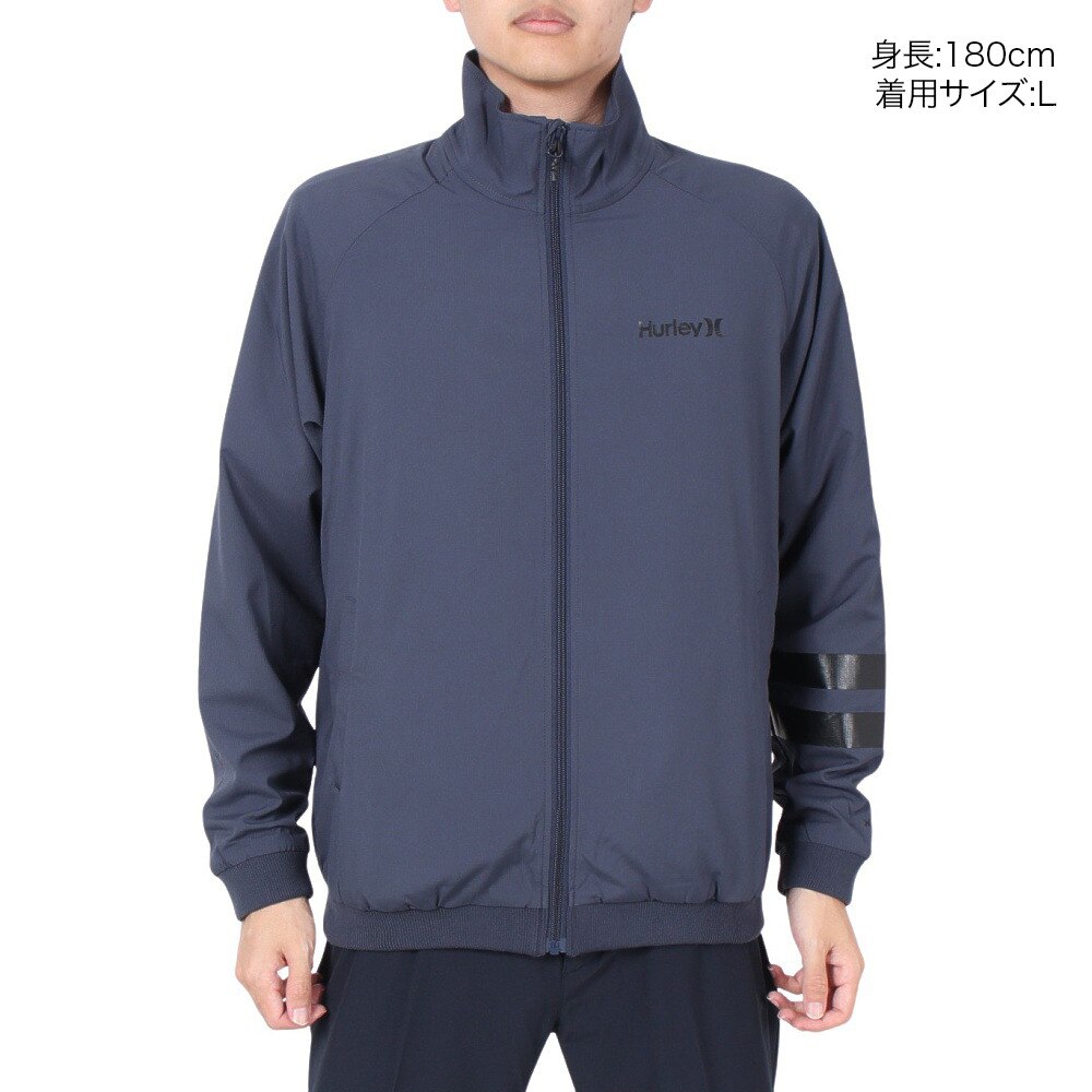 ハーレー（HURLEY）（メンズ）ゴルフウェア アウター UVカット PHANTOM ウーブンジャケット 24XBOMBR007-ANVY