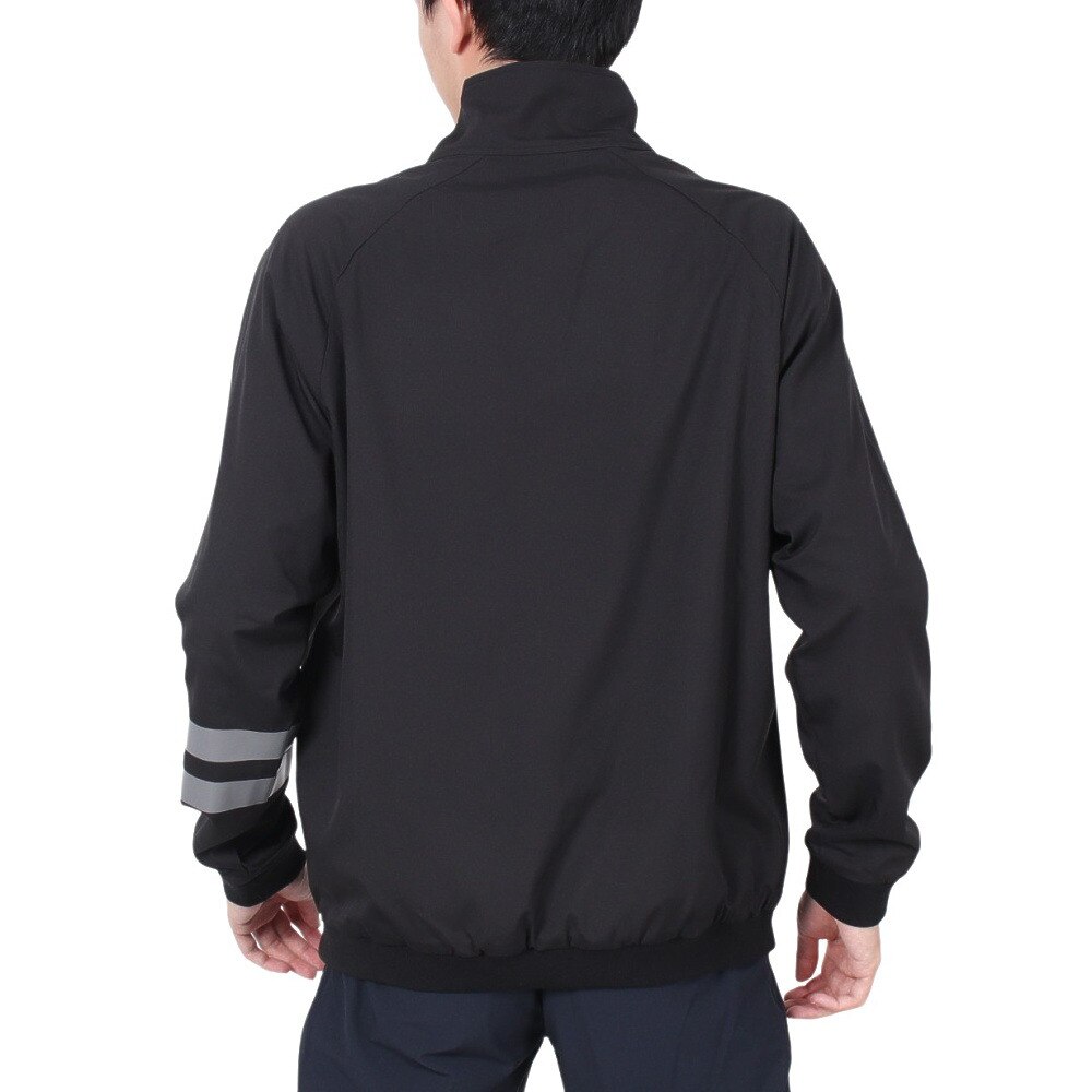 ハーレー（HURLEY）（メンズ）ゴルフウェア アウター UVカット PHANTOM ウーブンジャケット 24XBOMBR007-BLK