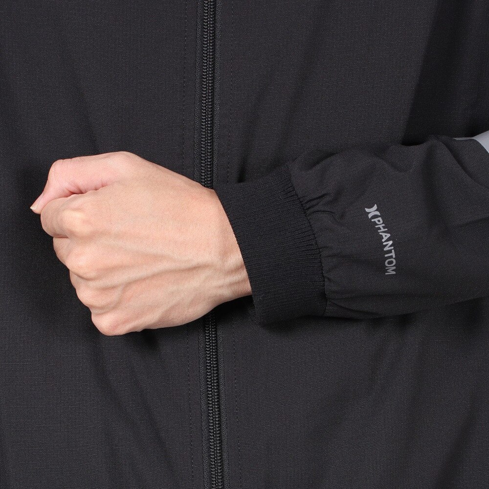 ハーレー（HURLEY）（メンズ）ゴルフウェア アウター UVカット PHANTOM ウーブンジャケット 24XBOMBR007-BLK