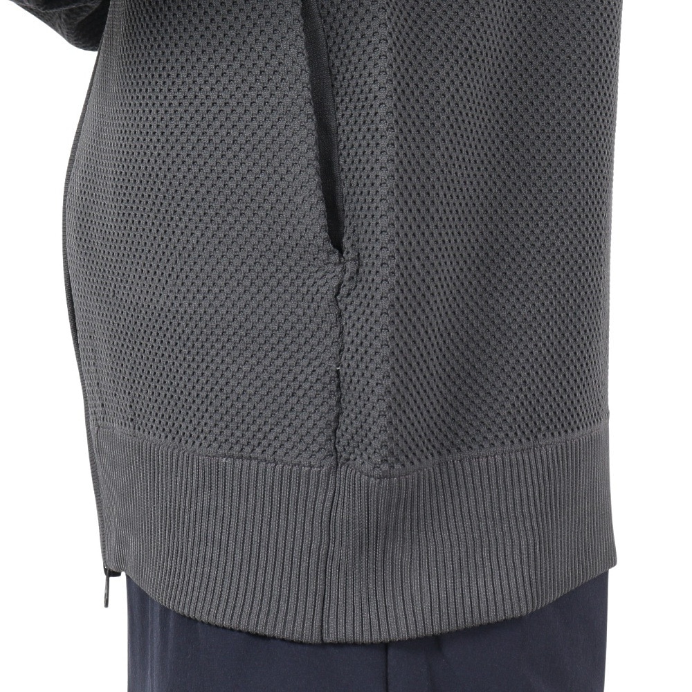 トミーアーマー（Tommy Armour）（メンズ）ゴルフウェア アウター ワッフルニットジャケット TASL24F030002 CGRY