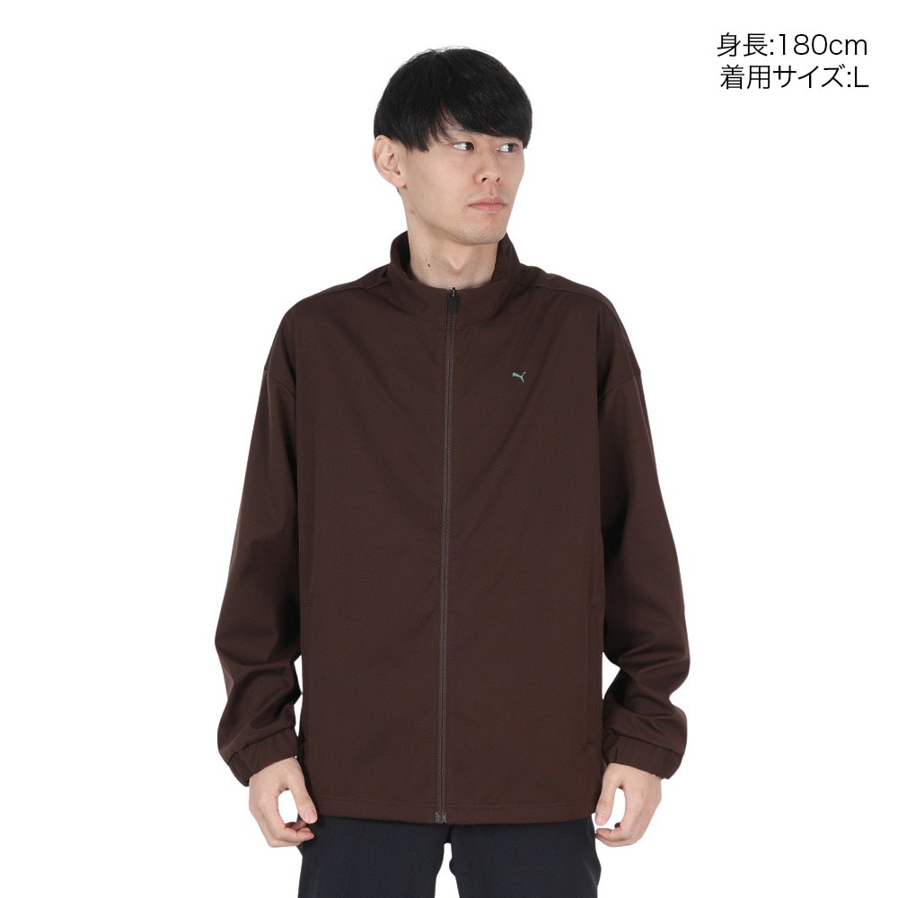 プーマ（PUMA）（メンズ）ゴルフウェア アウター 防風 防雨 ウィンドクロス ブルゾン 631621-02