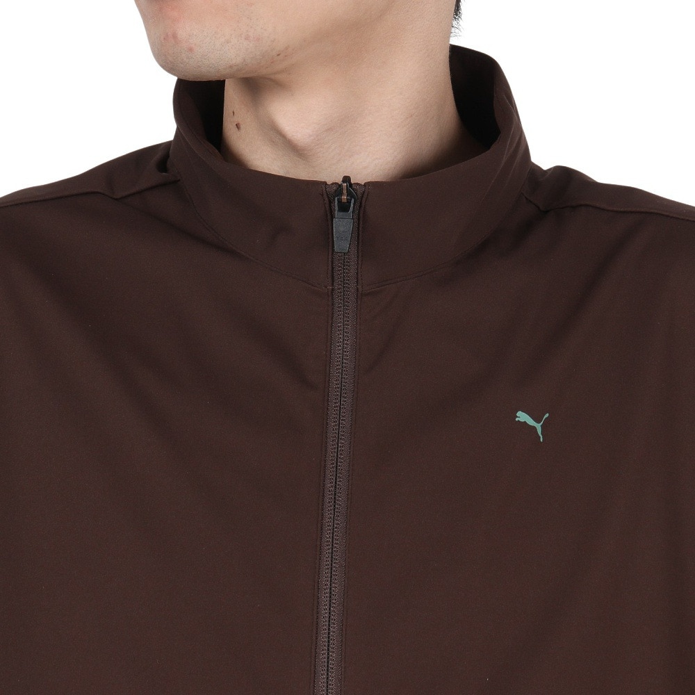 プーマ（PUMA）（メンズ）ゴルフウェア アウター 防風 防雨 ウィンドクロス ブルゾン 631621-02