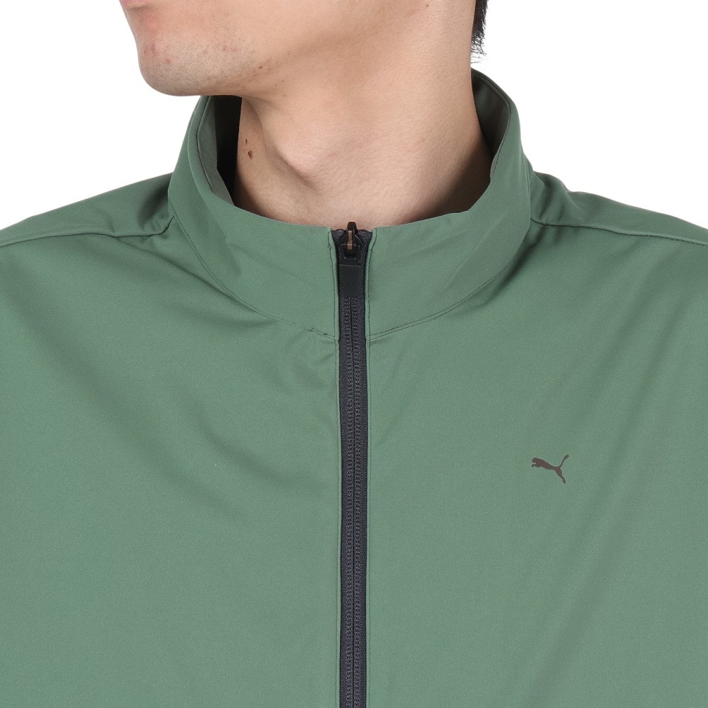 プーマ（PUMA）（メンズ）ゴルフウェア アウター 防風 防雨 ウィンドクロス ブルゾン 631621-03