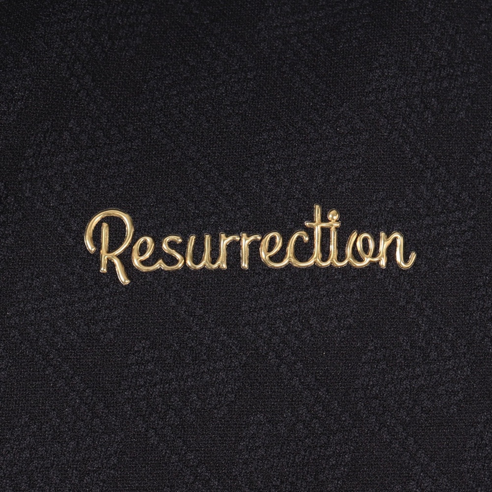 レザレクション（Resurrection）（メンズ）ゴルフウェア アウター GMジャガード ジップアップ 長袖パーカー BD34HD14-M BLK