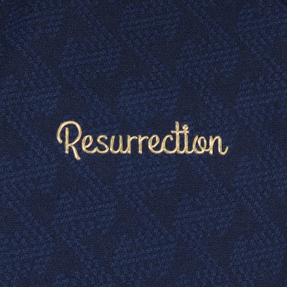 レザレクション（Resurrection）（メンズ）ゴルフウェア アウター GMジャガード ジップアップ 長袖パーカー BD34HD14-M NVY