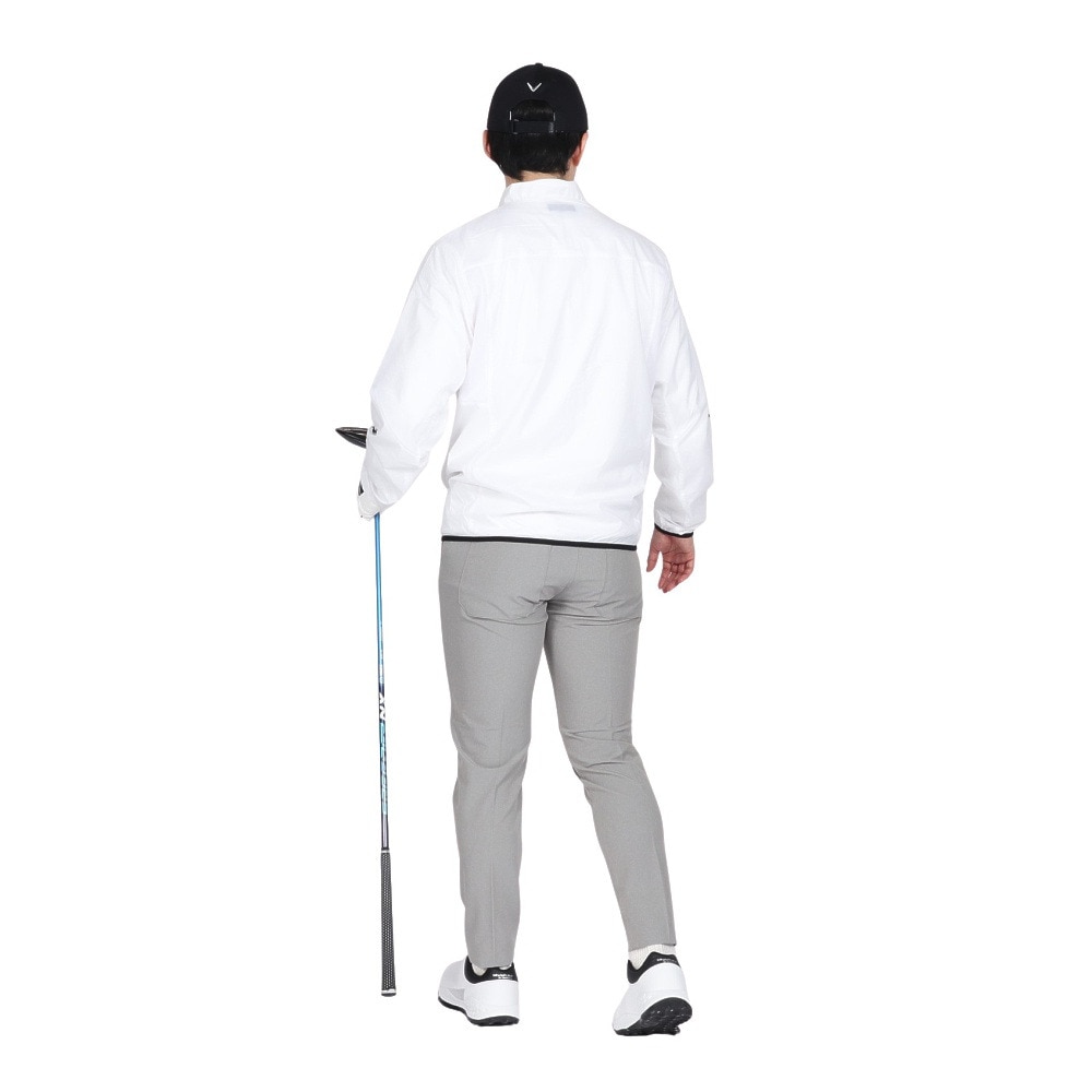 キャロウェイ（CALLAWAY）（メンズ）ゴルフウェア アウター 撥水 軽量 ストレッチリップストップ フルジップブルゾン C25115100-1030