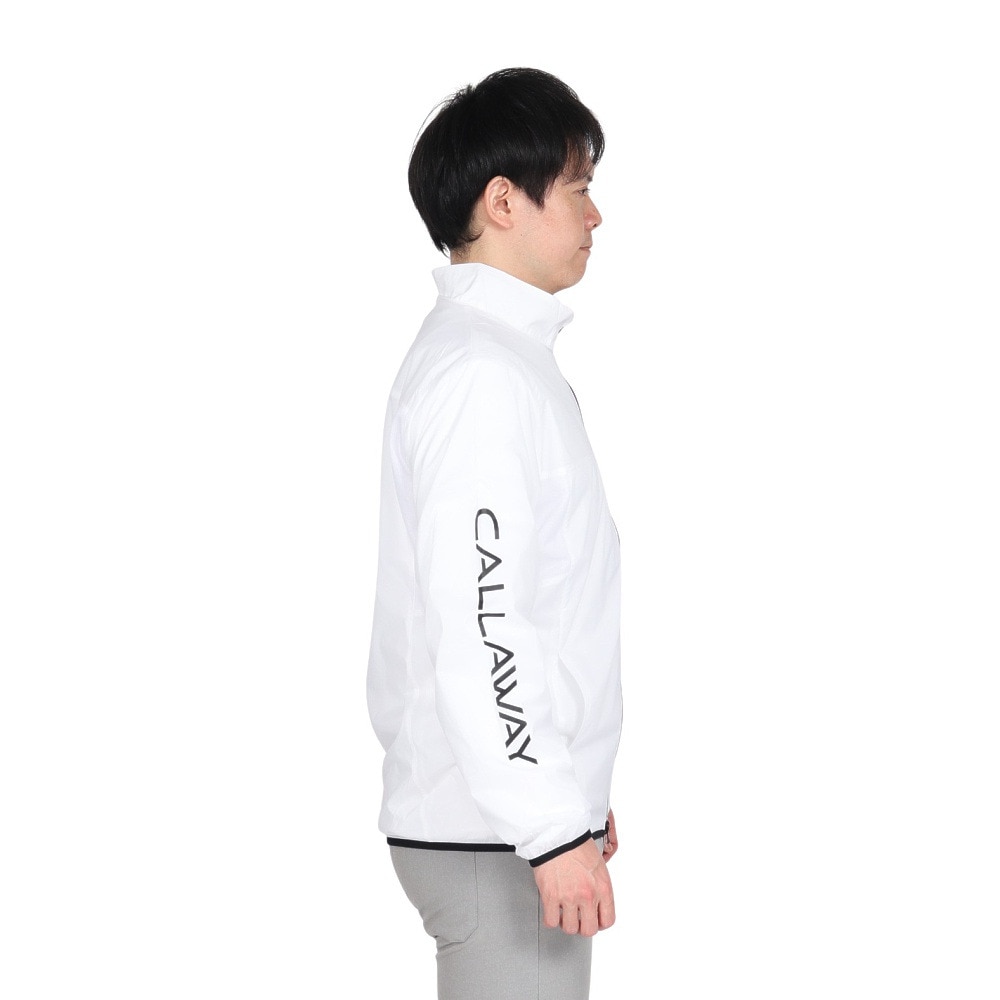 キャロウェイ（CALLAWAY）（メンズ）ゴルフウェア アウター 撥水 軽量 ストレッチリップストップ フルジップブルゾン C25115100-1030