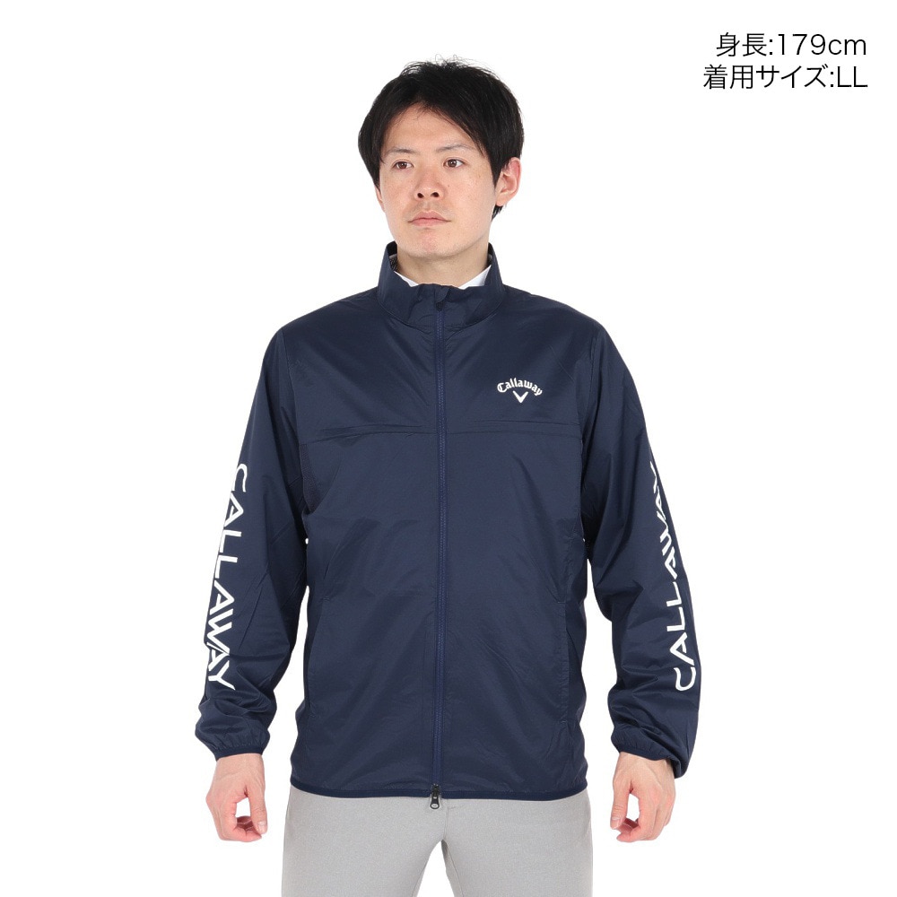 キャロウェイ（CALLAWAY）（メンズ）ゴルフウェア アウター 撥水 軽量 ストレッチリップストップ フルジップブルゾン C25115100-1120