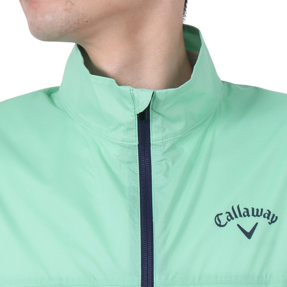 キャロウェイ（CALLAWAY）（メンズ）ゴルフウェア アウター 撥水 軽量 ストレッチリップストップ フルジップブルゾン C25115100-1130