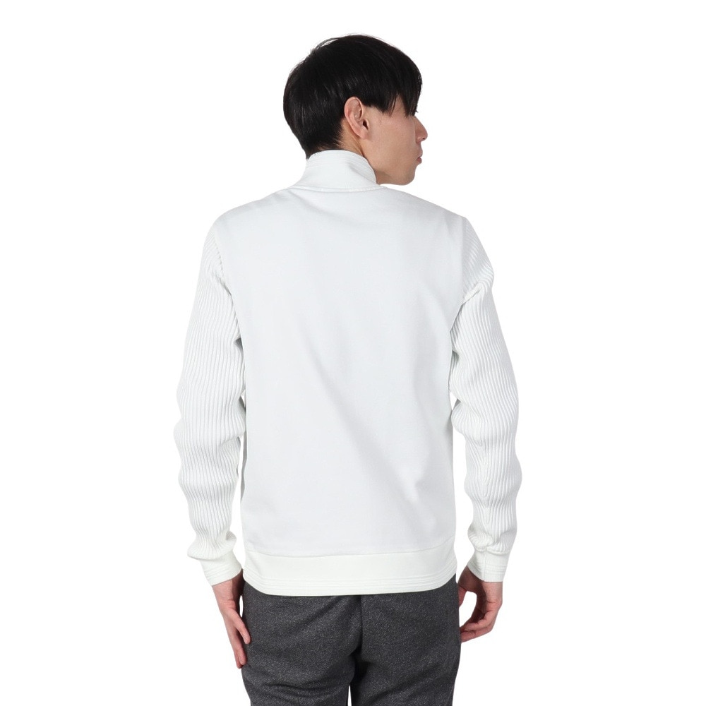 フィドラ（FIDRA）（メンズ）ゴルフウェア アウター 発熱 ハイブリッド中綿ニット FD5QTY17 WHT