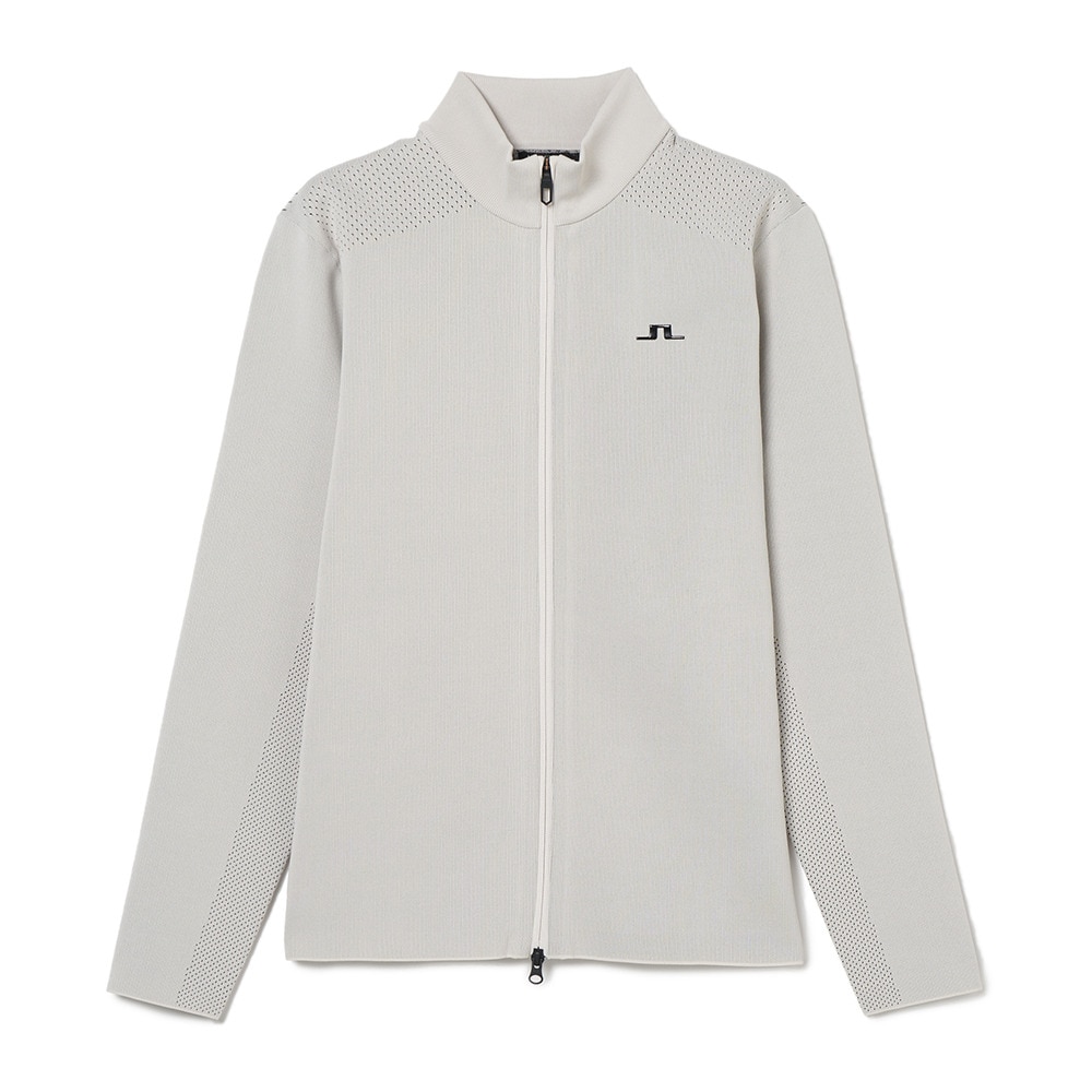 J.LINDEBERG（メンズ）ゴルフウェア Bo Tech Knit フルジップジャケット 071-53213-006