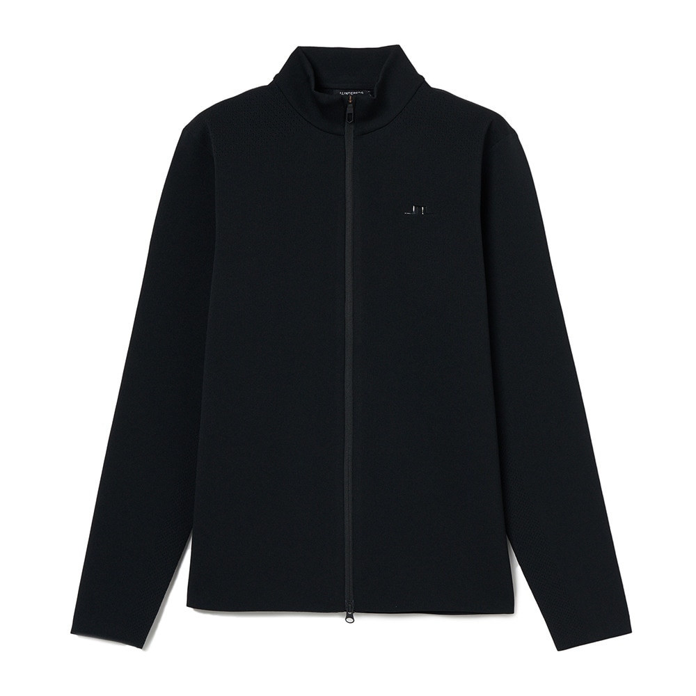 J.LINDEBERG（メンズ）ゴルフウェア Bo Tech Knit フルジップジャケット 071-53213-019