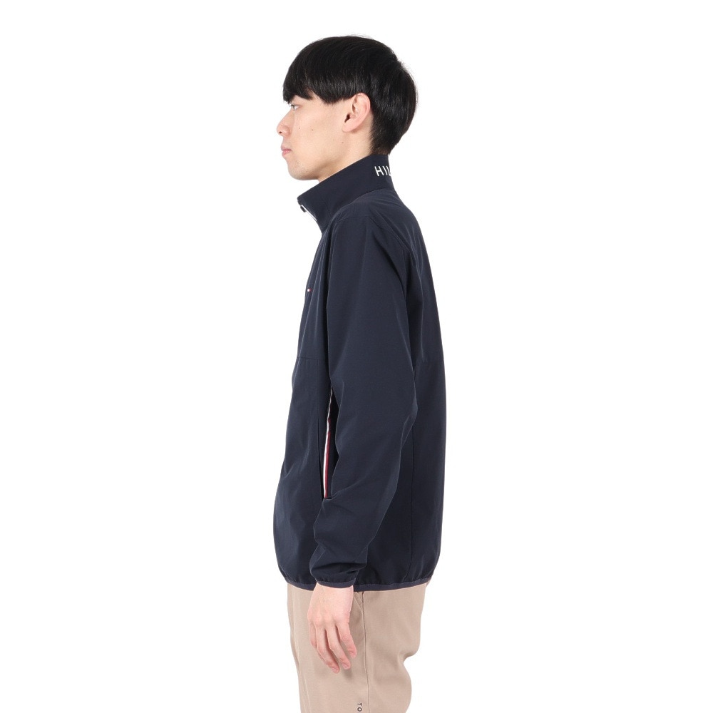 トミー ヒルフィガー ゴルフ（TOMMY HILFIGER GOLF）（メンズ）ゴルフウェア アウター 撥水 防風 パッカブル 長袖 ウィンドジャケット THMA509-NVY