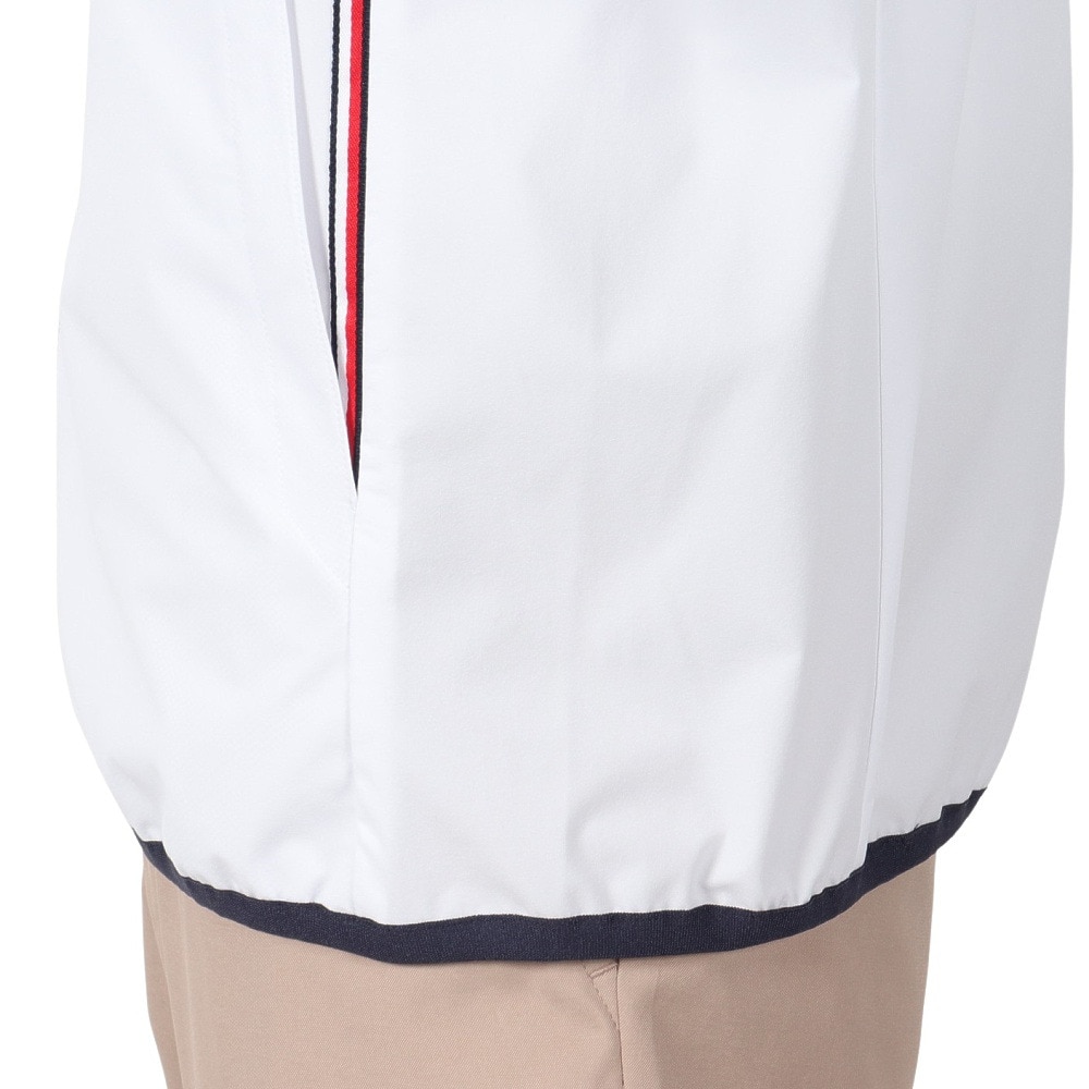 トミー ヒルフィガー ゴルフ（TOMMY HILFIGER GOLF）（メンズ）ゴルフウェア アウター 撥水 防風 パッカブル 長袖 ウィンドジャケット THMA509-WHT