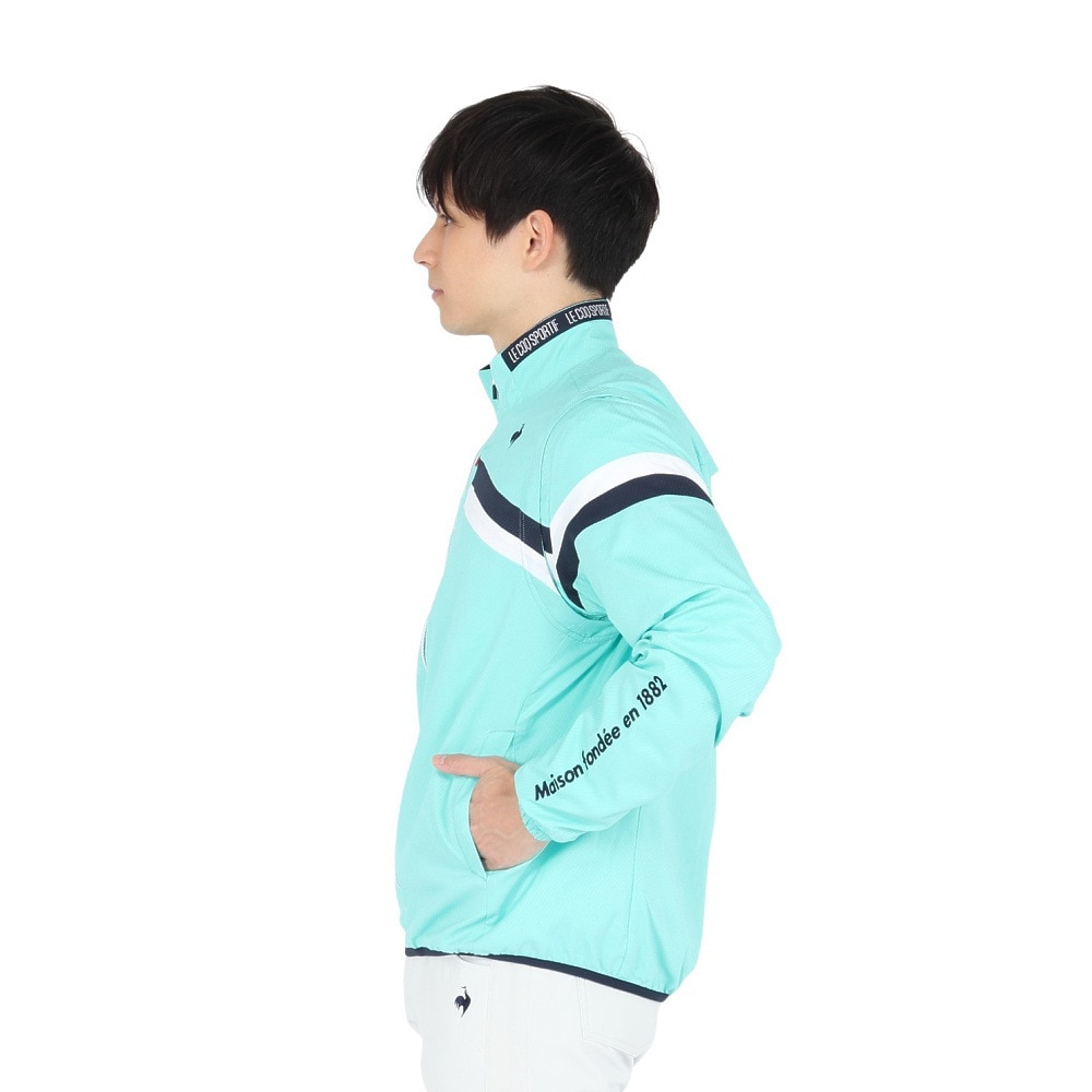ルコックスポルティフ（lecoqsportif）（メンズ）ゴルフウェア アウター 撥水 2WAYブルゾン LG5SWB00M EM00