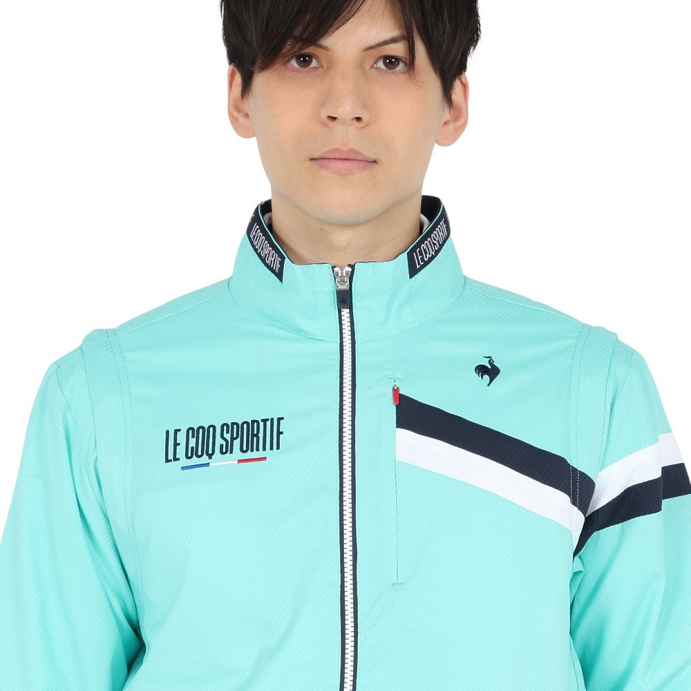 ルコックスポルティフ（lecoqsportif）（メンズ）ゴルフウェア アウター 撥水 2WAYブルゾン LG5SWB00M EM00
