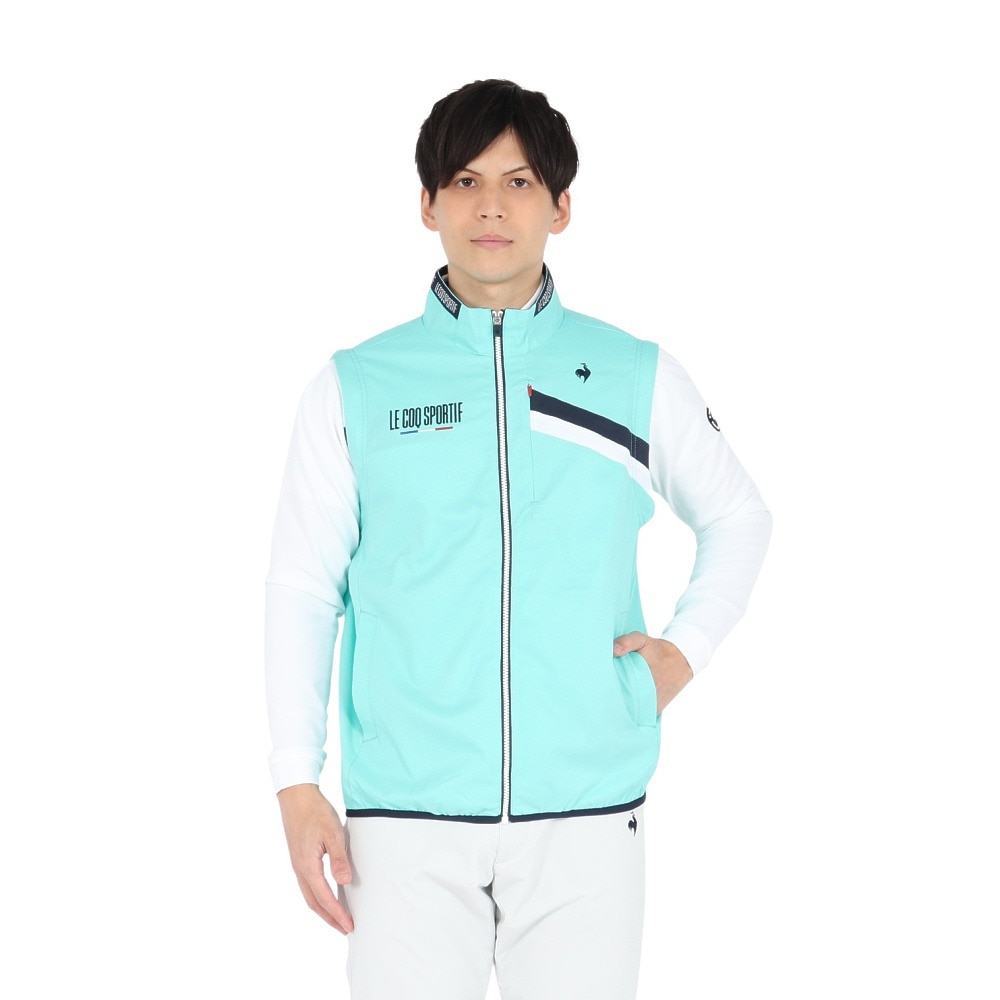 ルコックスポルティフ（lecoqsportif）（メンズ）ゴルフウェア アウター 撥水 2WAYブルゾン LG5SWB00M EM00