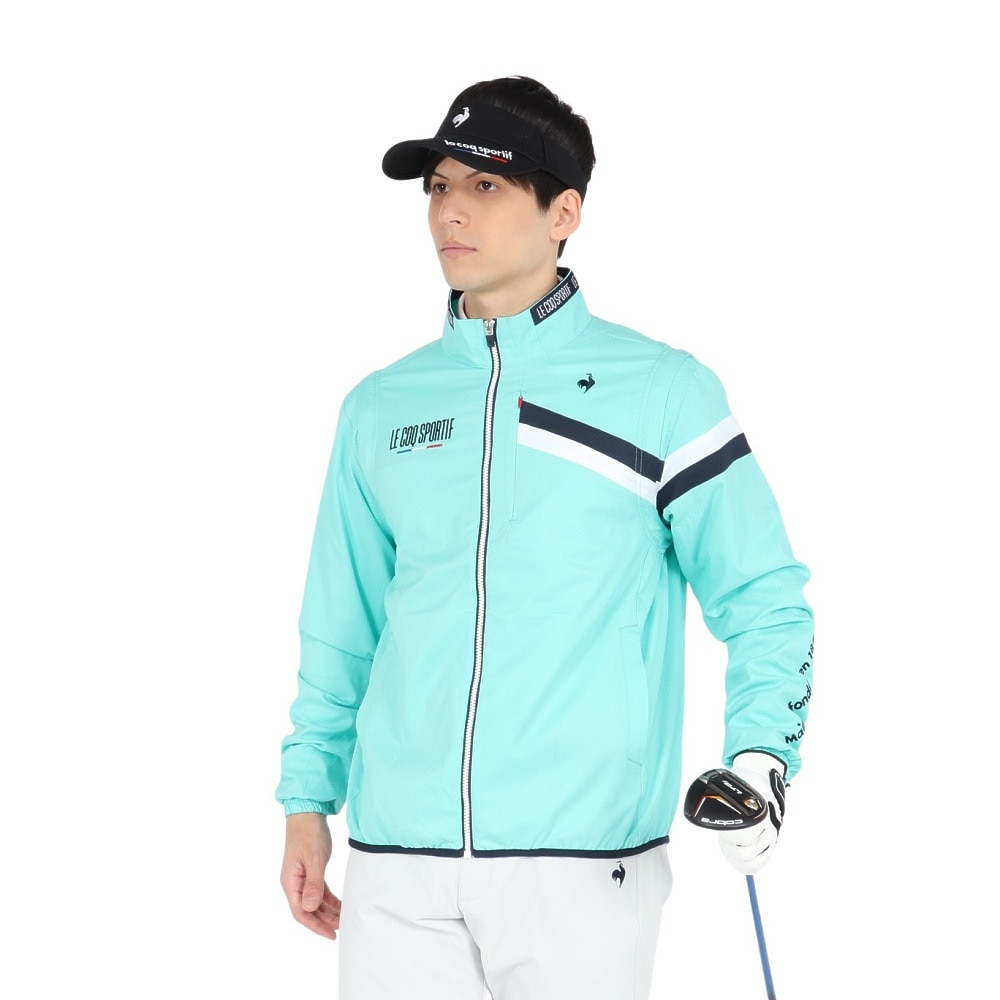 ルコックスポルティフ（lecoqsportif）（メンズ）ゴルフウェア アウター 撥水 2WAYブルゾン LG5SWB00M EM00
