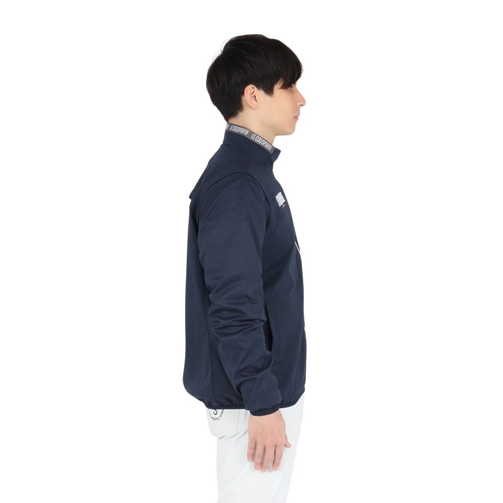 ルコックスポルティフ（lecoqsportif）（メンズ）ゴルフウェア アウター 撥水 2WAYブルゾン LG5SWB00M NV00
