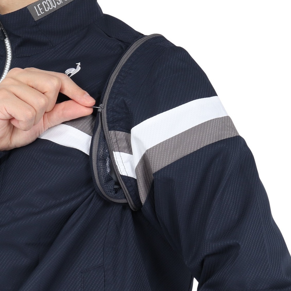 ルコックスポルティフ（lecoqsportif）（メンズ）ゴルフウェア アウター 撥水 2WAYブルゾン LG5SWB00M NV00