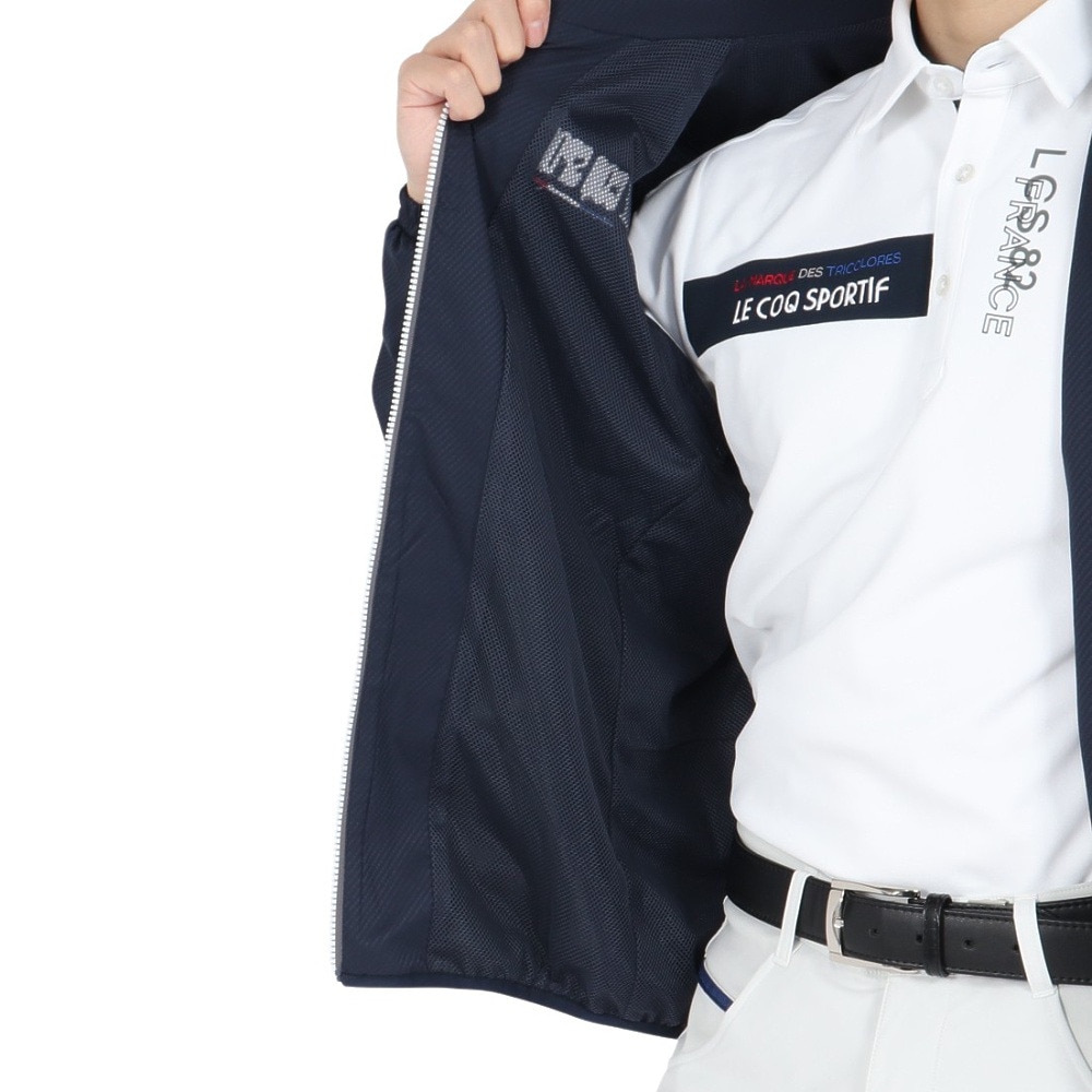 ルコックスポルティフ（lecoqsportif）（メンズ）ゴルフウェア アウター 撥水 2WAYブルゾン LG5SWB00M NV00