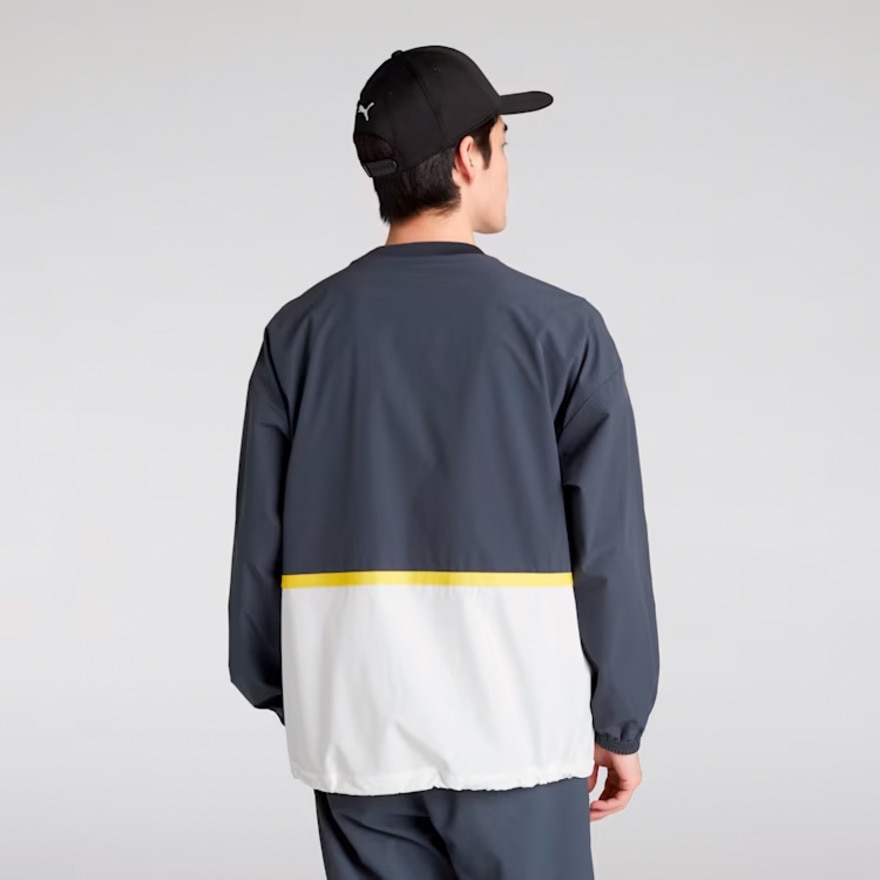 プーマ（PUMA）（メンズ）ゴルフウェア アウター FOG パネル 長袖 ピステシャツ 633294-01
