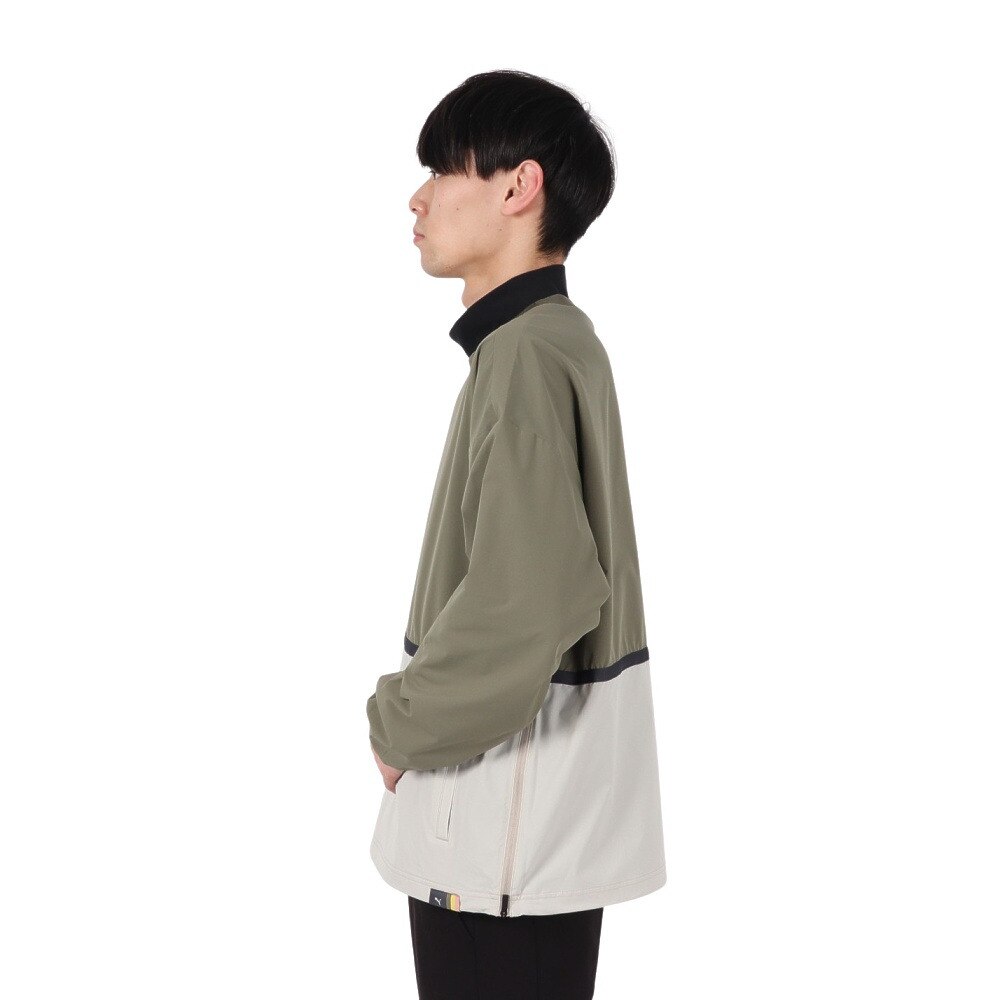 プーマ（PUMA）（メンズ）ゴルフウェア アウター FOG パネル 長袖 ピステシャツ 633294-02