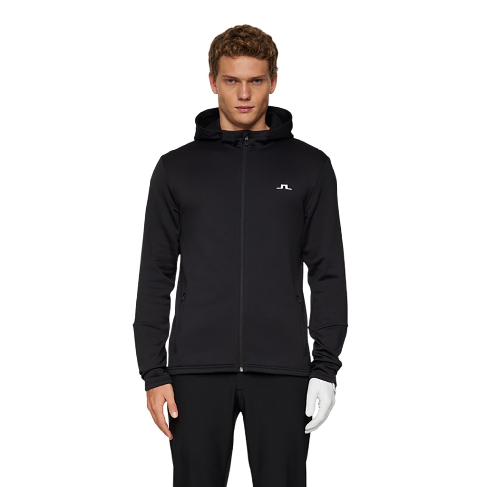 J.LINDEBERG(J.LINDEBERG)ゴルフウェア Aerial フルジップパーカー 071-54911-25AW-… J.LINDEBERG（J.LINDEBERG）（メンズ）ゴルフウェア Aerial フルジップ