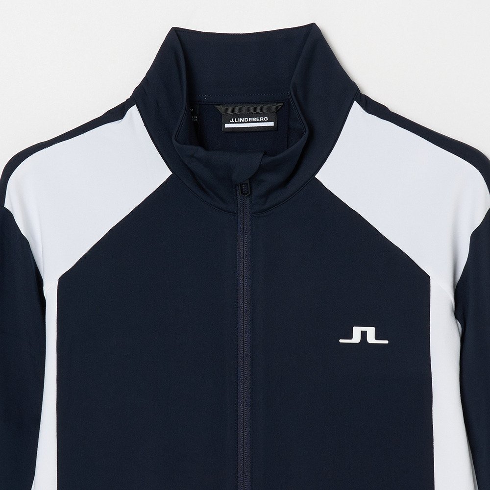 J.LINDEBERG（J.LINDEBERG）（メンズ）ゴルフウェア Banks Zip ミッドレイヤー 071-54910-25AW-098