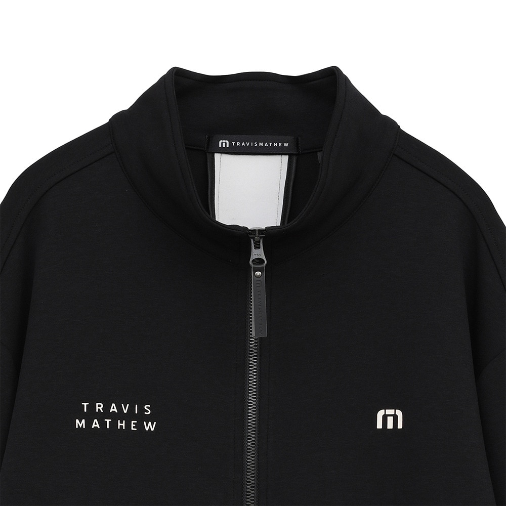 トラヴィスマシュー（Travis Mathew）（メンズ）ゴルフウェア アウター Track ジャケット 7AM022-0BLK